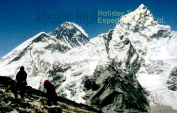 Mt. Everest ( climbing to view point)